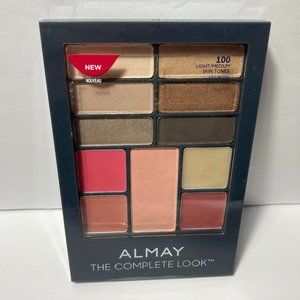 Almay Complete Look Palette Face Lips Eyes Light